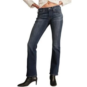 Lucky Brand Mid-Rise Sweet Boot Jeans Dark Wash 24W (Runs Big)